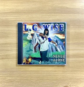 CD ~ L.G. Wise ~ Never Alone ~ 14 Tracks ~ 1998 ~ !L🟣🟣K! - Picture 1 of 7