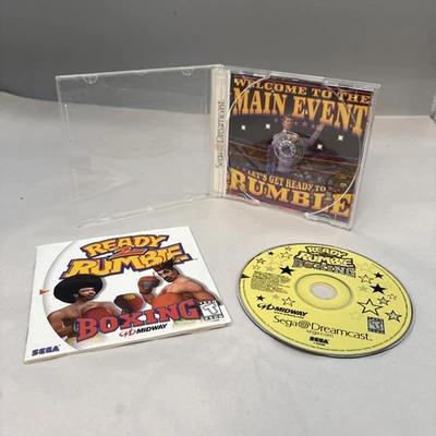 Disco limpio Ready 2 Rumble Boxing: Round 2 (Sega Dreamcast, 2000) Foto 1 de 3