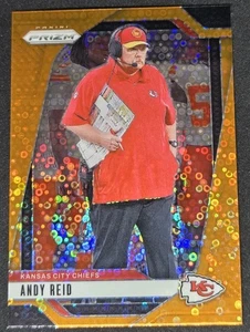 Andy Reid 2024 Prizm No Huddle Orange Prizm #145 A393 - Imagen 1 de 2