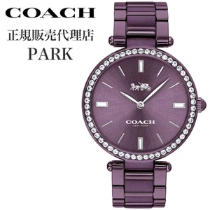 Reloj Coach Park, Reloj Mujer Púrpura, S-CO-14503422 Genuino Nuevo - Imagen 1 de 3