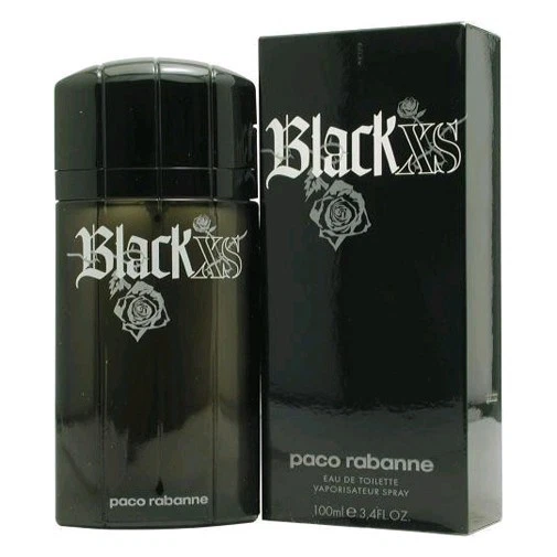 Black XS de Paco Rabanne, spray EDT de 3,3 OZ para hombre Foto 1 de 1