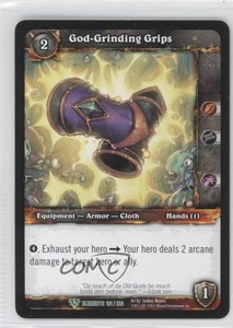 2010 World of Warcraft TCG: War of the Elements God-Grinding Grips #181 3v2 - Picture 1 of 3
