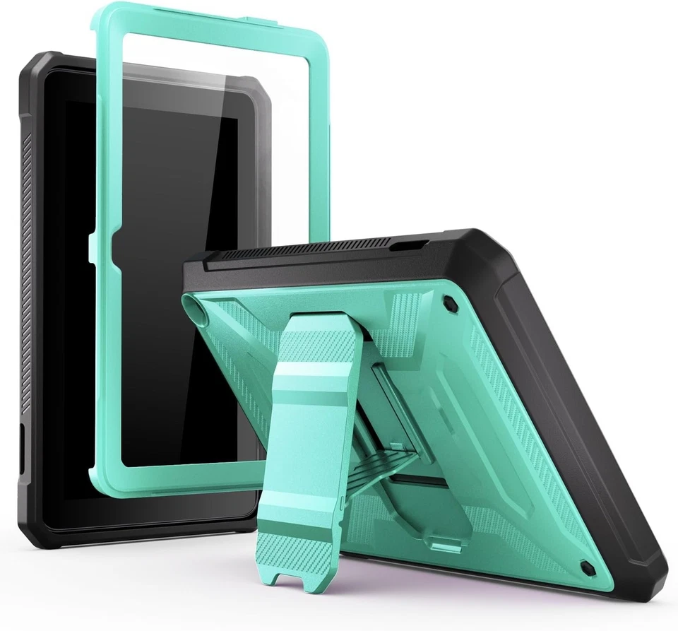 All New Amazon Fire Tablet 7 Case Lightweight Shockproof Armor Series Cyan - Image 1 of 1
