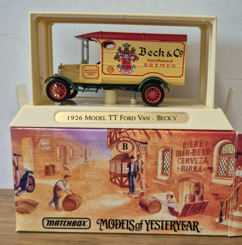 YGB 02 1926 Model TT Ford Van Becks Models of Yesteryear Matchbox in OVP - Bild 1 von 1