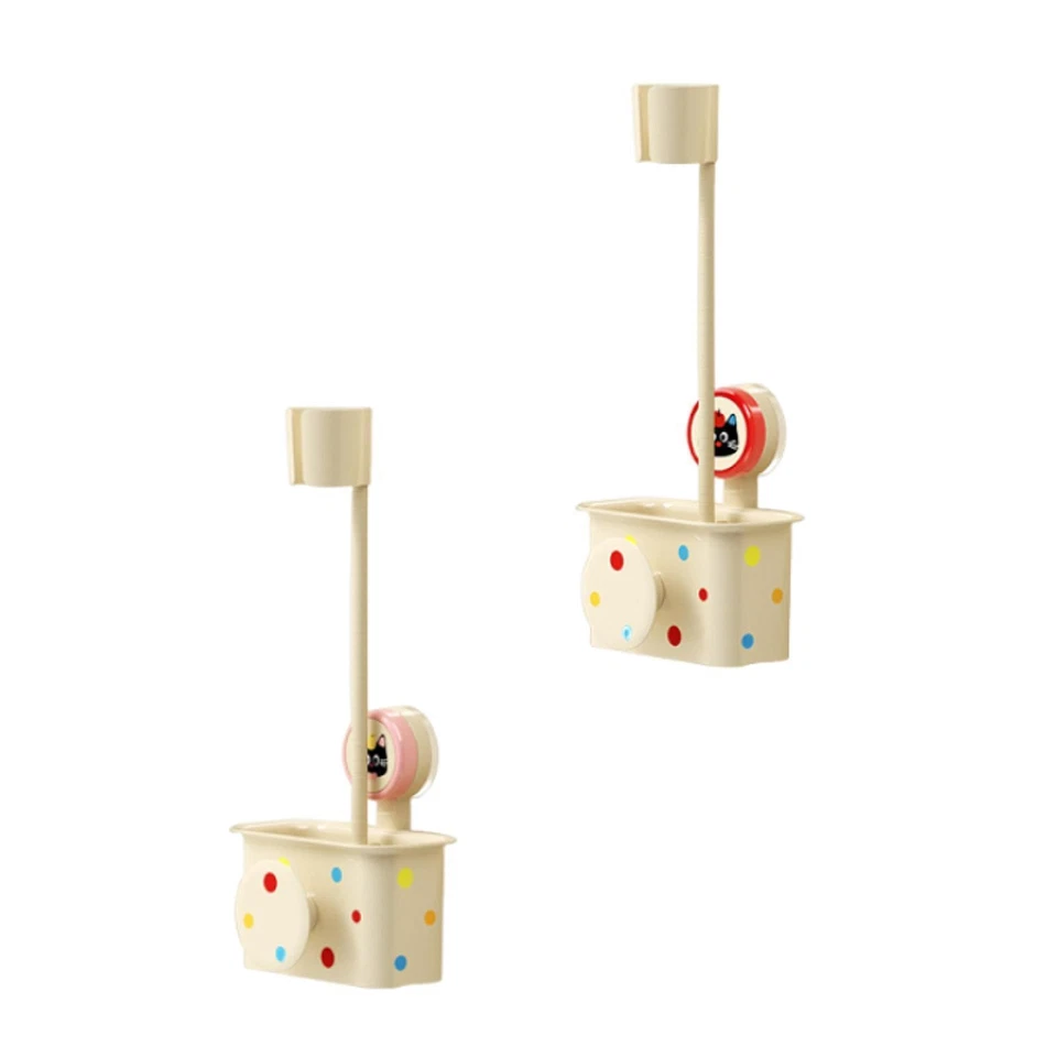 Support de sèche-cheveux peu encombrant pour salle de bain, idéal pour une - Photo 1/1