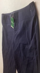 Halara Navy Blue Pants Large Flare Yoga Flare Large - Picture 1 of 11