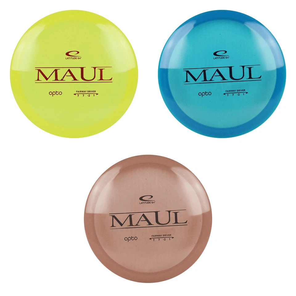 Latitude 64 Disc Golf Opto Maul Fairway Driver 7/7/-2/1 - Choose Exact Disc - Image 1 of 1