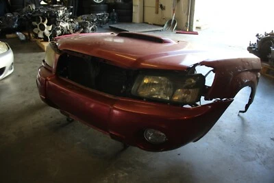  JDM 03-05 Subaru Forester XT SG5 Front End Nariz Corte Completo Foto 1 de 4
