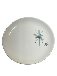 Vintage Salem North Star Mid-Century Modern Atomic Starburst Bread Plate MCM 6" - Picture 1 of 4