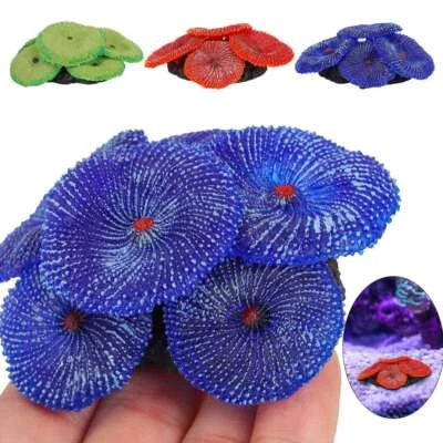 Aquarium Plant Fish Tank Water Grass,Coral,Jellyfish Foreground Easy Plant Decor - Image 1 of 4