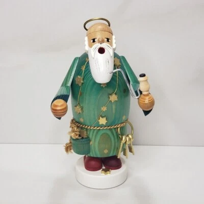 KWO San Pedro Puerta del Cielo Alemán Madera Incienso Fumador Navidad 7.25" Foto 1 de 4