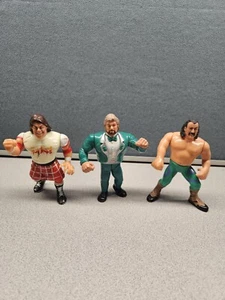 Vintage 1991 TITAN SPORTS Figures Roddy Piper Million Dollar Man Jake Roberts - Picture 1 of 10