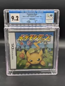 Ultra Raro Pokemon Dash Nintendo DS 2DS 3DS Versión Japonesa Sellado Nuevo CGC 9.2 - Imagen 1 de 2