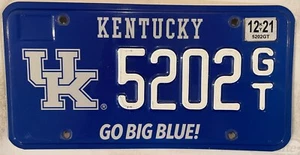 UNIVERSIDAD DE KENTUCKY UK WILDCATS BIG BLUE NATION matrícula UKY Lexington BBN - Imagen 1 de 10