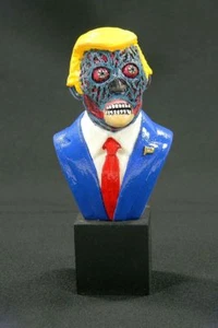 President Trump Bust #MAGA Conform Resist Sleep They Live Movie Roddy Piper - Picture 1 of 3