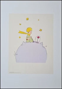 SAINT-EXUPERY * DER KLEINE PRINZ UND DIE ROSE *Lithographie + Zertifikat*limited - Bild 1 von 10