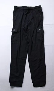 Univibe Big Boys Barry Stretch Fleece Cargo Jogger Pants AP2 Black Large NWT - Picture 1 of 4