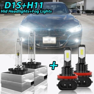 Faro HID + bombillas antiniebla LED H11 H11 para BMW 335i 2007-2015 haz alto/bajo - Imagen 1 de 21