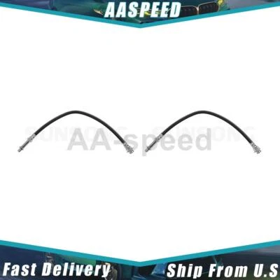 Front Brake Hydraulic Hose Brake Line Fits 1966 1967 1968 1969 1970 Ford F-100 - Image 1 of 4