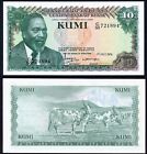 Kenya 10 Shillings 1978.07.01. Jomo Kenyatta P16 Unc