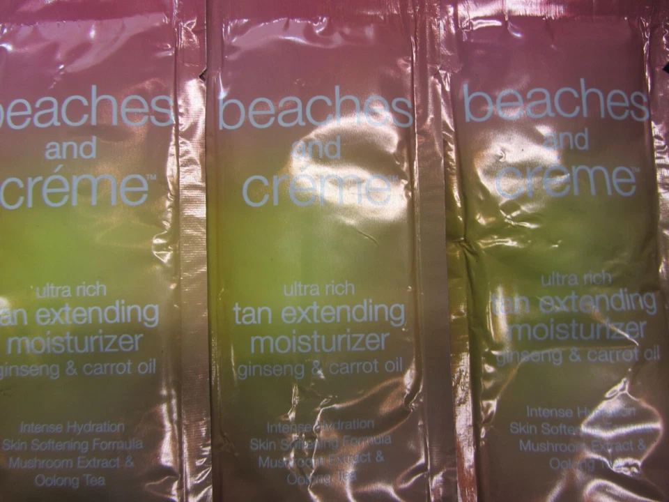 45 PACK PROTAN BEACHES AND CREME MOISTURIZER LOTION GREAT FOR TRAVEL - Image 1 of 1