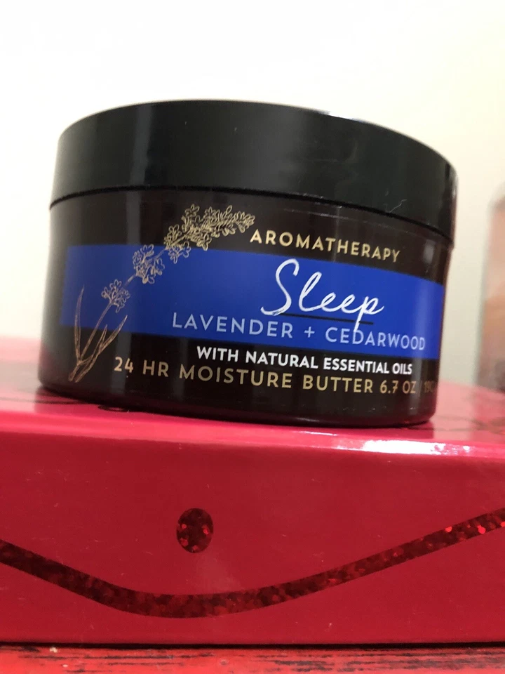 Bath & Body Works Aromatherapy Sleep Lavender Cedarwood Moisture Butter X3