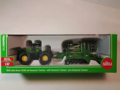 TRATTORE JOHN DEERE 9630 CON ARATRO SIKU  COD.  1856 - Immagine 1 di 4