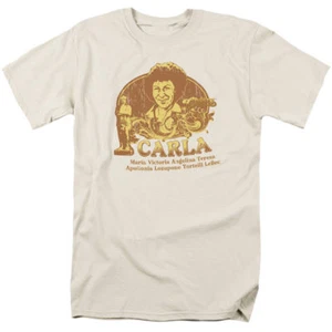 Trevco - Men's Cheers Carla Full Name - Distressed Heather Cream - Medium - Picture 1 of 1