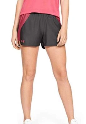 Pantalones cortos de running Under Armour XS gris azabache y rosa Play Up 2.0 para mujer nuevos 1292231 Foto 1 de 4