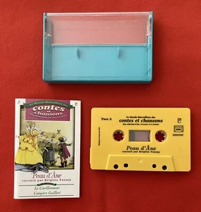 CONTES ET CHANSONS PEAU D’ÂNE RACONTÉ PAR FOSSEY CASSETTE AUDIO K7 BON ÉTAT - Picture 1 of 2
