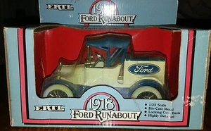 Ertl Diecast Coin Bank 1918 Ford Runabout 1/25 Scale - Picture 1 of 1