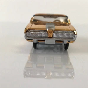 Aurora Cigar Box Mercury Cougar Gold Chrome Car Vintage #6116 Toy Automobile - Picture 1 of 12