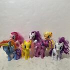 Lot de 7 figurines poney brossables My Little Pony MLP G4 6" 2016