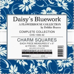 Tela Feline Drive 5" Cuadrados DAISY'S BLUEWORK Paquete de Dijes - 42 Piezas - Imagen 1 de 8