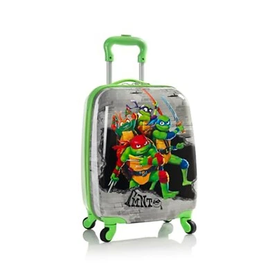 TMNT Hardside 18" Luggage Spinner Carry-on Travel Trolley Suitcase for Kids New - Image 1 of 4