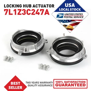Genuine Quality Pair of Auto-Locking Hub Actuator For Lincoln Mark LT 2006-2008 - Picture 1 of 10