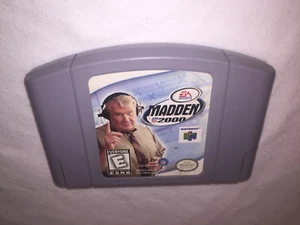 Madden NFL 2000 (Nintendo 64) N64 Spiel Cartridge Vr Schön! - Bild 1 von 2