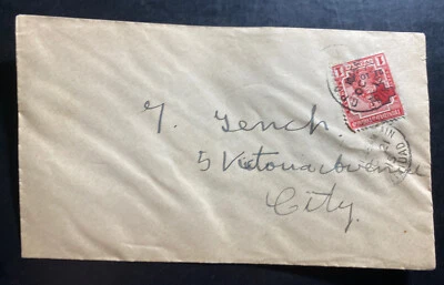 1915 Порт Спейн Тринидад и Тобаго Обложка Первого Дня FDC Местный Sc#B2 Красный Крест - Изображение 1 из 2