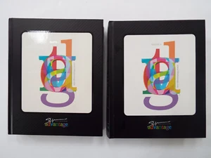 Lot 2 Southwestern Advantage Math I and II 1-1200 and 1201-2432 - Picture 1 of 4