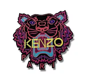 Iron-on embroidered patch with Kenzo Type logo. For T-shirt, Sweatshirt… - Picture 1 of 5