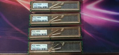 Memoria Ram per pc computer desktop OCZ OCZ3P1333LV4GK Titanium Series PC3 10666 - Immagine 1 di 2