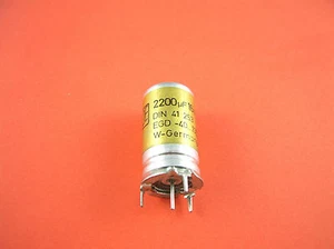10x 2200uF 16V (16x30) 105'C ROEDERSTEIN GOLD EGD (A-1002) - Picture 1 of 1
