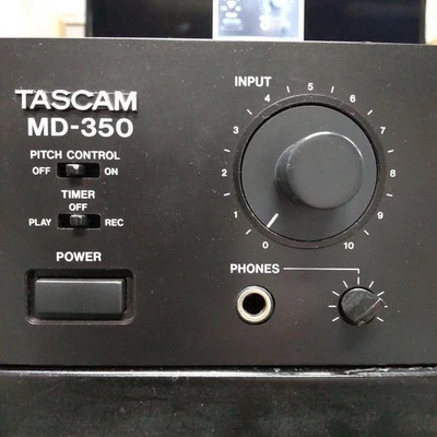 TASCAM MD-350 Professional MD Recorder Editor with Remote – Partially Faulty - Image 1 of 4