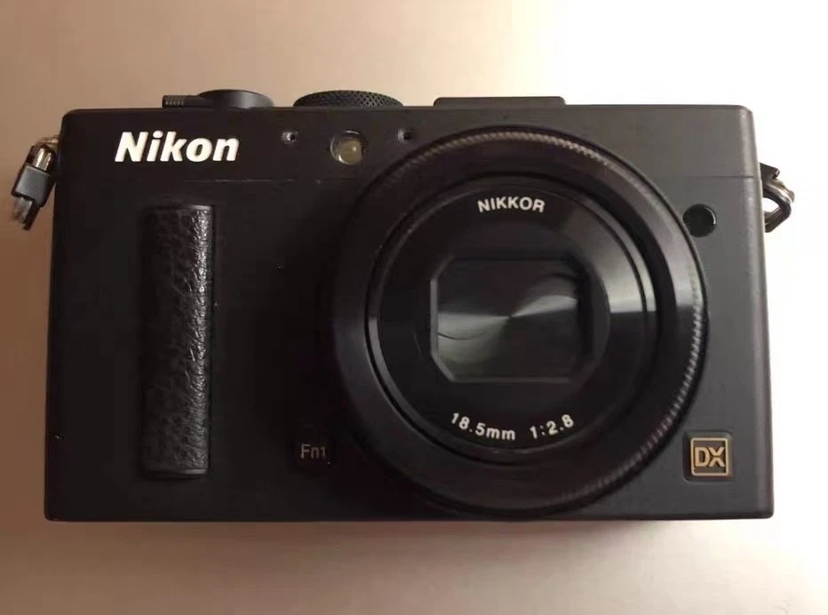 Nikon COOLPIX A DX 16.2MP APS-C Compact Digital Camera Black - Image 1 of 4