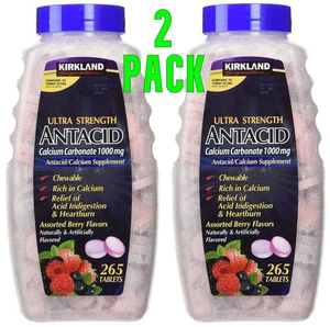 530 Tabletten Kirkland Signature Antazida Ultra Strength 1000mg Generika Tums  - Bild 1 von 4