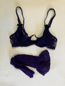 Agent Provocateur Masie bra (34B), stockings, and (not shown) brief (3)