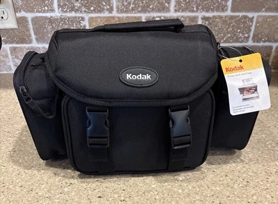 Kodak Camera Bag Printer Dock Travel Bag New Black With Shoulder Straps Padded - Image 1 of 4