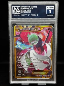 Gardevoir Ex - 116 Pokemon 2016  Steam Siege  Rare Secret - MANA 3 - Picture 1 of 2