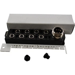 NEW Beckhoff ZS2020-4304 Power distribution box 4 x M8, 4-pin, 1 x 7/8 5-pin - Picture 1 of 5