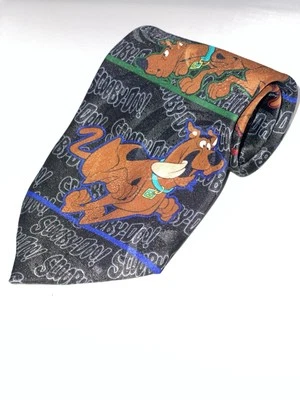 Corbata vintage Scooby Doo 1999 Cartoon Network de Hanna Barbara Foto 1 de 4